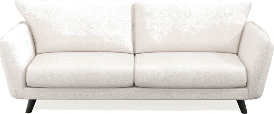 Trend Lyx 3 seters Sofa i Bouclé Hvit