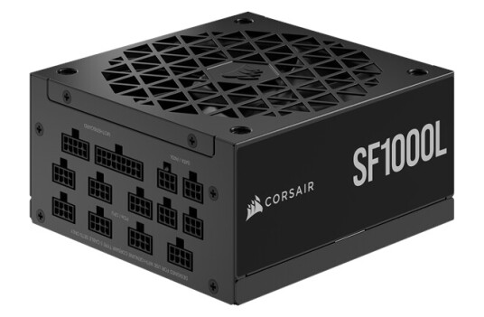 Corsair SF-L Series SF1000L Fully Modular Low-Noise SFX Power Supply (EU) Strømforsyning (PSU) - 1000 Watt - 120 mm - 80 Plus Gold sertifisert Corsair SF-L Series SF1000L Fully Modular Low-Noise SFX Power Supply (EU) Strømforsyning (PSU) - 1000 Watt - 120 mm - 80 Plus Gold sertifisert