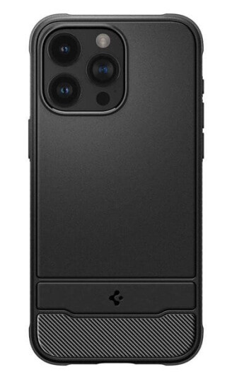 Spigen Rugged Armor Mobildeksel med MagSafe til iPhone 15 Pro Max - Matt Svart Spigen Rugged Armor Mobildeksel med MagSafe til iPhone 15 Pro Max - Matt Svart