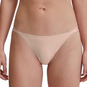 Calida Truser Sleek Skin Low Cut Tanga Brief Beige X Small Dame