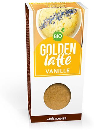 Aromandise Golden latté Vanilje Økologisk   60 g