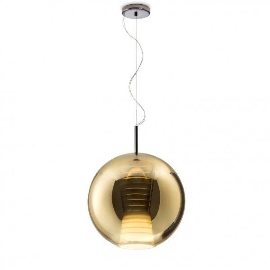 Fabbian Stor Taklampe Beluga Royal D57 Gull
