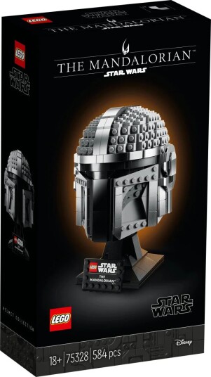 Lego Star Wars Mandalorianerens Hjelm 75328 Lego Star Wars Mandalorianerens Hjelm 75328