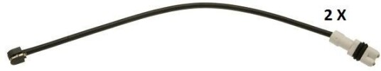 Slitasjevarsler bremseklosser TRW GIC298