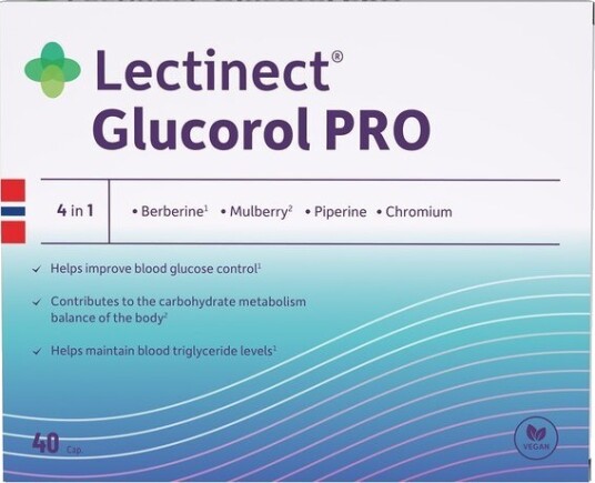 Lectinect Glucorol Pro 40 kap Lectinect Glucorol Pro 40 kap