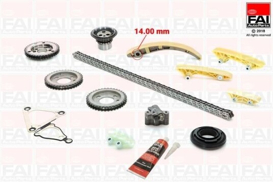 Registerkjedesett FAI AutoParts TCK160