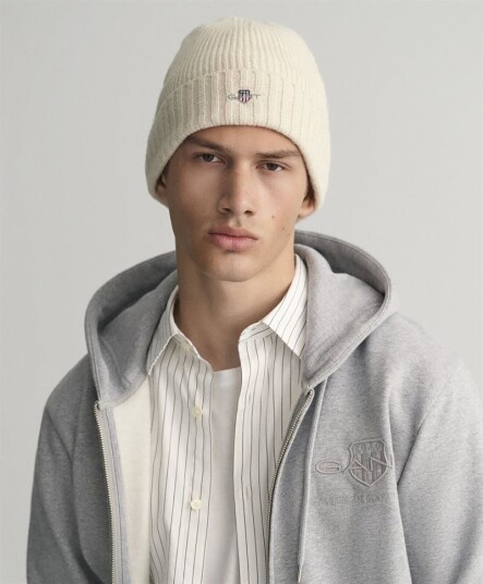 Gant Wool Lined Beanie Unisex Gant Wool Lined Beanie Unisex