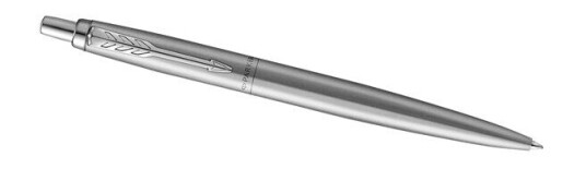 Parker Jotter XL Ballpoint Pen  Monochrome Stainless  Medium Point  Blå Ink  Gift Box