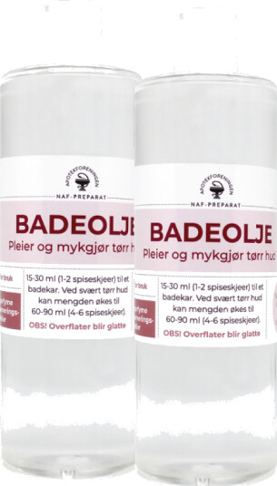 NAF Badeolje NAF mot tørr hud x2 2 x 500 ml NAF Badeolje NAF mot tørr hud x2 2 x 500 ml