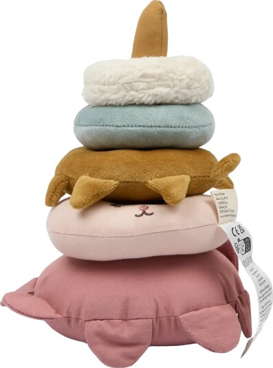 Fabelab Fabric Stack Tower Bunny Multi/Patterned Fabelab Fabric Stack Tower Bunny Multi/Patterned