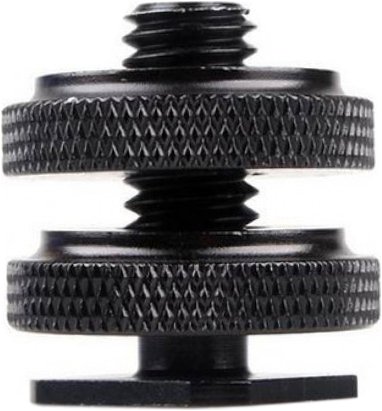 Adapter - Gjenger - Blitssko til 3/8" hann