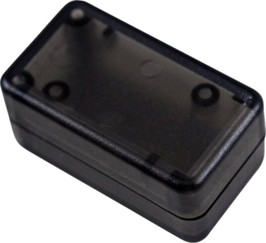 Hammond Electronics 1551ATSK 15 × 20 × 35 mm ABS Svart Transparent Kabinett