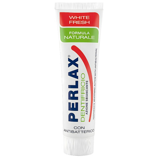 Natural Whitening Tannkrem PERLAX White Fresh 100 ml. Natural Whitening Tannkrem PERLAX White Fresh 100 ml.