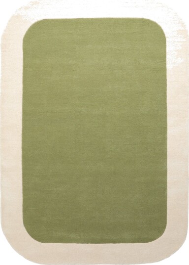 Ullteppe Puri Hand Tufted Wool Premium grønn/kremfarget Størrelse: 240 x 340 cm