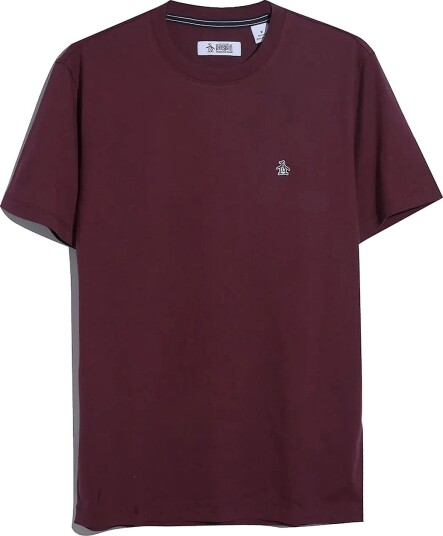 Original Penguin Cont Pin Point Sml S   Burgundy   L