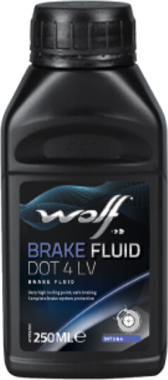 Bremsevæske WOLF DOT 4 LV 250 ml Bremsevæske WOLF DOT 4 LV 250 ml