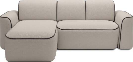 Ume 4 seters Sofa med Sjeselong   Beige