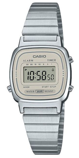 Casio Vintage LA670WEA-8AEF Dame 24 mm Digitalt Kvarts urverk Plexiglas Casio Vintage LA670WEA-8AEF Dame 24 mm Digitalt Kvarts urverk Plexiglas