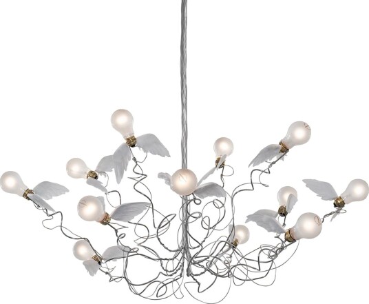 Birdie LED Pendel Transparent   Ingo Maurer   Stue   Design   Metall   Med flere lyskilder