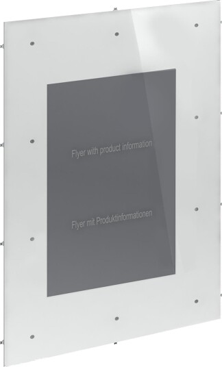 Abb UK600 2Cpx031762R9999 Passepartout Glass 2-Radet