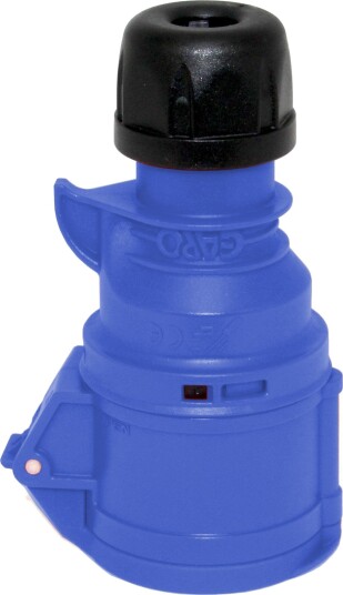 Garo S 432-9 S Skjøtekontakt IP44, 5-Polet, 32 A, Låseanordning 230 v, Blå, 9 H