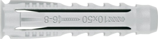 UNIVERSALPLUGG NYLON TN4S 10X50 MM 8 STK