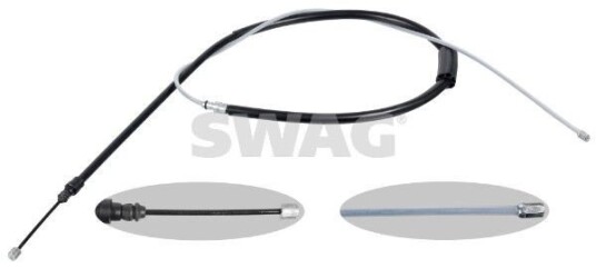 Swag Tautrekk parkeringsbrems SWAG 60 10 1815 Swag Tautrekk parkeringsbrems SWAG 60 10 1815