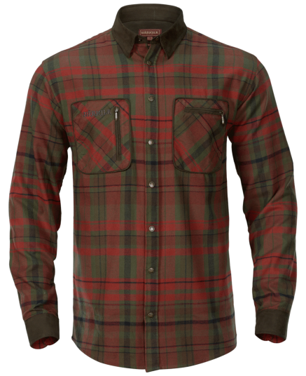 Härkila Pajala Skjorte Red autumn check Red Autum 5XL
