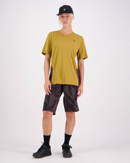 Mons Royale Tarn Merino Shift Tee W'sshale/cumin M