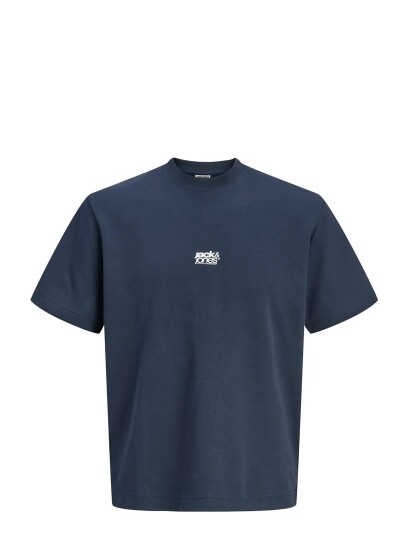 Jack & Jones Jcobreeze Back Print Tee Ss Cn Ea26 Jnr Navy 176 Jack & Jones Jcobreeze Back Print Tee Ss Cn Ea26 Jnr Navy 176