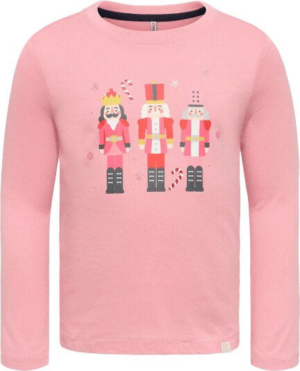 Kids Only Kmgcandycane Life Ls Xmas Tee Box Jrs Pink 92