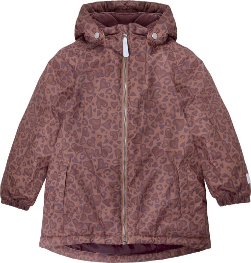 Minymo Winter Jacket Aop   BURLWOOD   134