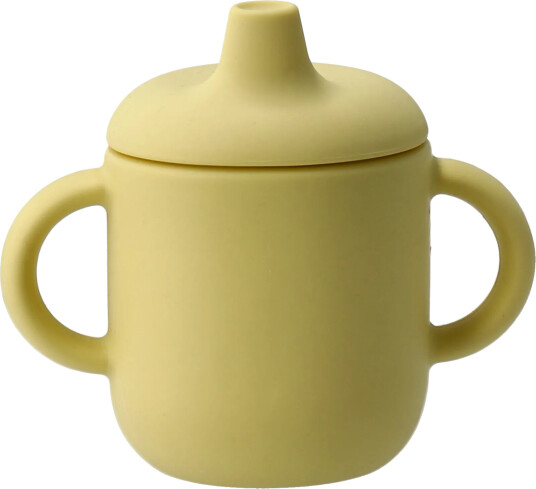 Scandi Living Elvie tutekopp silikon 180 ml Lemon