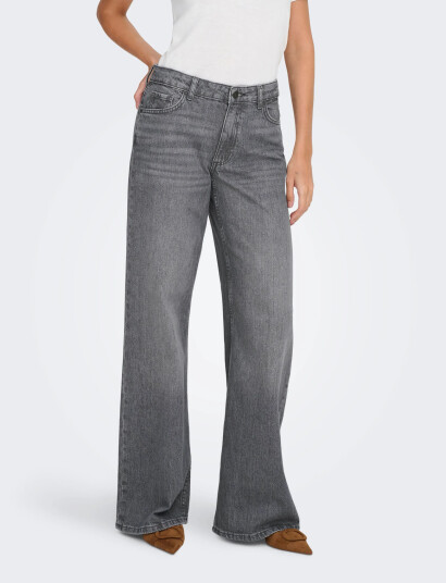 JDY Jdyruby Mw Wid Mg 1007 Dnm Noos - Grey - L x 32