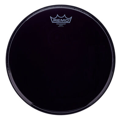 Remo 12"" Ambassador Ebony Tom Tom Fell