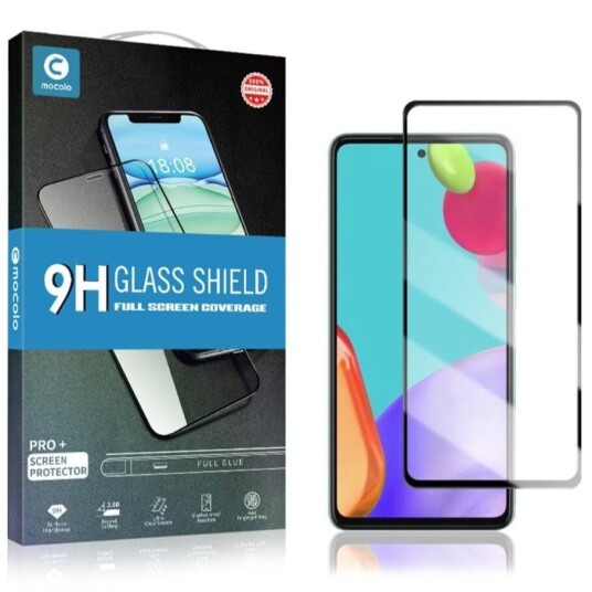 MOCOLO Samsung Galaxy A52s (5G) / A52 (4G / 5G) MOCOLO Herdet Glass - Full-fit - Gjennomsiktig
