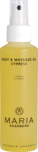 Maria Akerberg Body & Massage Oil Cypress 125ml Maria Akerberg Body & Massage Oil Cypress 125ml