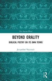 Beyond Orality Av Jacqueline Vayntrub