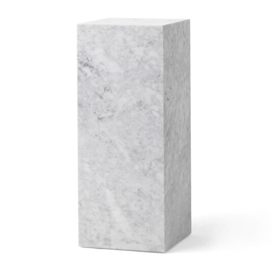 Audo Copenhagen Plinth Pedestal pidestall Carrara