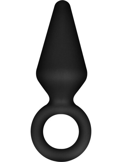 Blush - Anal Adventures Anal Adventures: Silicone Loop Plug, small Blush - Anal Adventures Anal Adventures: Silicone Loop Plug, small
