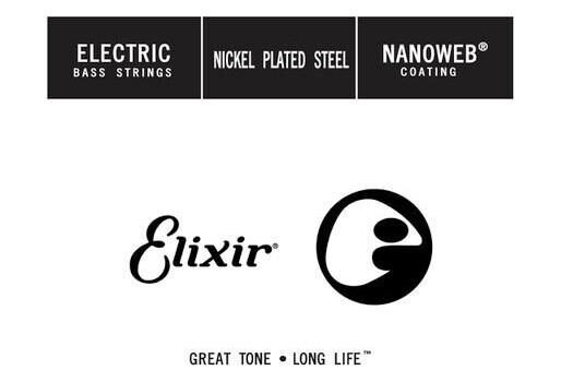 Elixir Nwb065 Nanoweb Bass String .065 15365