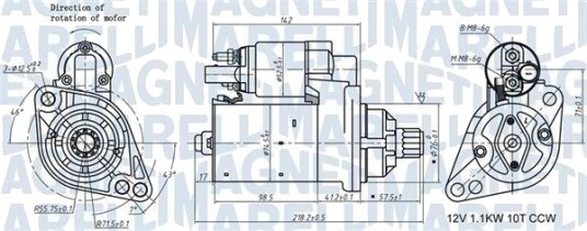 MAGNETI MARELLI 063721322010 Starter MAGNETI MARELLI 063721322010 Starter