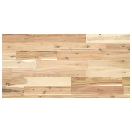 Plate til baderomsskap ubehandlet 100x40x4 cm heltre akasie Plate til baderomsskap ubehandlet 100x40x4 cm heltre akasie