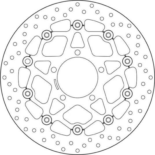 BREMBO 78B40861 Bremseskive