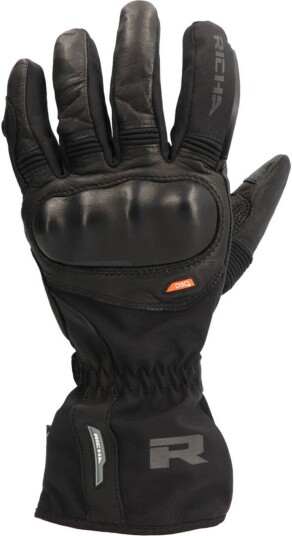 Richa Hypercane Gore-Tex vanntette motorsykkelhansker L Svart
