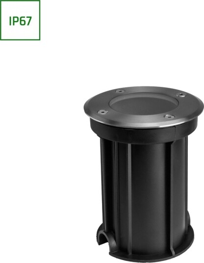 Spectrum Lukka Connect nedgravd spot   Rund Alu GU10 gjennomkoblet