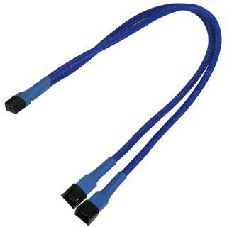 NANOXIA Kabel 3-Pin Y-Kabel, 30 cm, blau