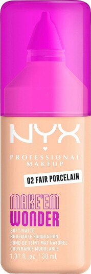 NYX Professional Makeup   Make Em Wonder Foundation 30 Ml   Beige