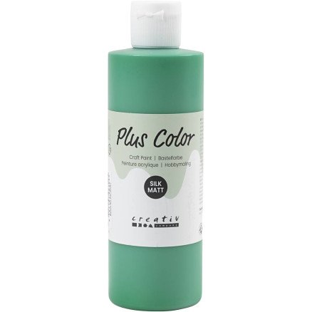 Plus Color Plus Color Hobbymaling briljant grønn 250 ml 1 flaske