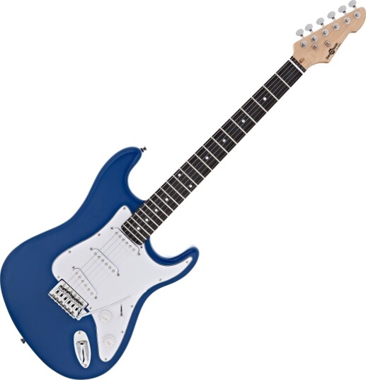 Gear4Music LA Elektrisk Gitar Blå Gear4Music LA Elektrisk Gitar Blå